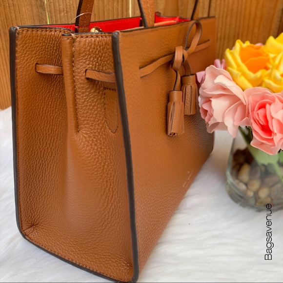 Kate spade Hayes Small Satchel leather ginger red - Picture 6 of 8